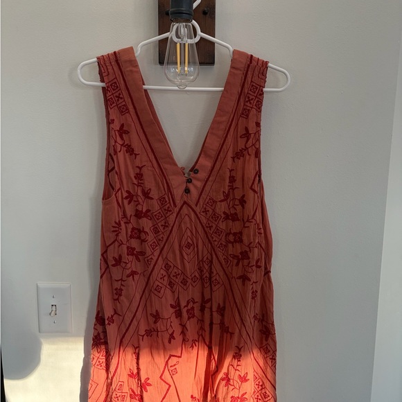 Free People Sweetest Shiftly Embroidered Minidress - Picture 3 of 6